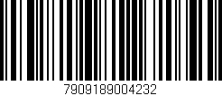 Código de barras (EAN, GTIN, SKU, ISBN): '7909189004232'