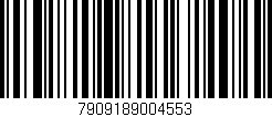 Código de barras (EAN, GTIN, SKU, ISBN): '7909189004553'