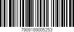 Código de barras (EAN, GTIN, SKU, ISBN): '7909189005253'