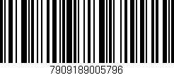 Código de barras (EAN, GTIN, SKU, ISBN): '7909189005796'