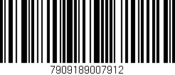 Código de barras (EAN, GTIN, SKU, ISBN): '7909189007912'