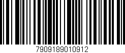 Código de barras (EAN, GTIN, SKU, ISBN): '7909189010912'