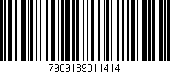 Código de barras (EAN, GTIN, SKU, ISBN): '7909189011414'