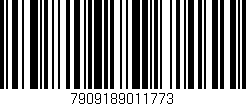 Código de barras (EAN, GTIN, SKU, ISBN): '7909189011773'