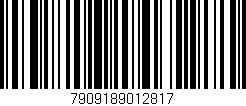 Código de barras (EAN, GTIN, SKU, ISBN): '7909189012817'