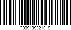 Código de barras (EAN, GTIN, SKU, ISBN): '7909189021819'