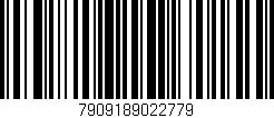 Código de barras (EAN, GTIN, SKU, ISBN): '7909189022779'