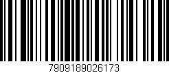 Código de barras (EAN, GTIN, SKU, ISBN): '7909189026173'