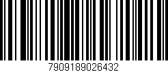Código de barras (EAN, GTIN, SKU, ISBN): '7909189026432'
