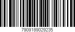 Código de barras (EAN, GTIN, SKU, ISBN): '7909189029235'