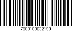 Código de barras (EAN, GTIN, SKU, ISBN): '7909189032198'