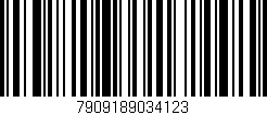 Código de barras (EAN, GTIN, SKU, ISBN): '7909189034123'