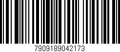 Código de barras (EAN, GTIN, SKU, ISBN): '7909189042173'