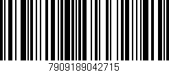 Código de barras (EAN, GTIN, SKU, ISBN): '7909189042715'