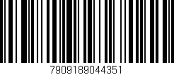 Código de barras (EAN, GTIN, SKU, ISBN): '7909189044351'