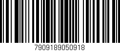 Código de barras (EAN, GTIN, SKU, ISBN): '7909189050918'