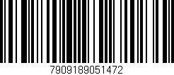 Código de barras (EAN, GTIN, SKU, ISBN): '7909189051472'