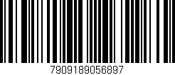 Código de barras (EAN, GTIN, SKU, ISBN): '7909189056897'
