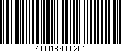 Código de barras (EAN, GTIN, SKU, ISBN): '7909189066261'