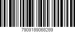 Código de barras (EAN, GTIN, SKU, ISBN): '7909189068289'