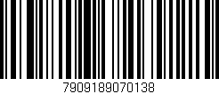 Código de barras (EAN, GTIN, SKU, ISBN): '7909189070138'