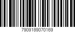 Código de barras (EAN, GTIN, SKU, ISBN): '7909189070169'