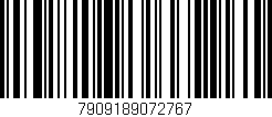 Código de barras (EAN, GTIN, SKU, ISBN): '7909189072767'