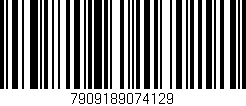 Código de barras (EAN, GTIN, SKU, ISBN): '7909189074129'