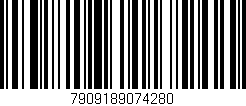 Código de barras (EAN, GTIN, SKU, ISBN): '7909189074280'