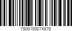 Código de barras (EAN, GTIN, SKU, ISBN): '7909189074976'