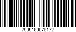 Código de barras (EAN, GTIN, SKU, ISBN): '7909189078172'