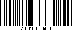 Código de barras (EAN, GTIN, SKU, ISBN): '7909189078400'