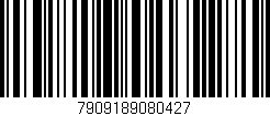 Código de barras (EAN, GTIN, SKU, ISBN): '7909189080427'