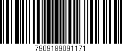 Código de barras (EAN, GTIN, SKU, ISBN): '7909189091171'