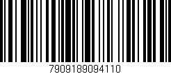 Código de barras (EAN, GTIN, SKU, ISBN): '7909189094110'