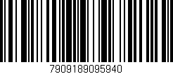 Código de barras (EAN, GTIN, SKU, ISBN): '7909189095940'