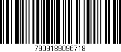 Código de barras (EAN, GTIN, SKU, ISBN): '7909189096718'