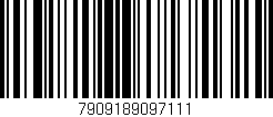 Código de barras (EAN, GTIN, SKU, ISBN): '7909189097111'