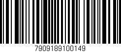 Código de barras (EAN, GTIN, SKU, ISBN): '7909189100149'