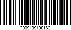 Código de barras (EAN, GTIN, SKU, ISBN): '7909189100163'