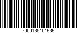 Código de barras (EAN, GTIN, SKU, ISBN): '7909189101535'