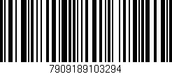 Código de barras (EAN, GTIN, SKU, ISBN): '7909189103294'