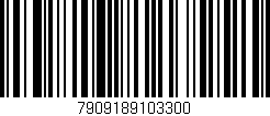 Código de barras (EAN, GTIN, SKU, ISBN): '7909189103300'