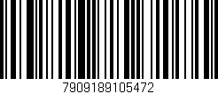 Código de barras (EAN, GTIN, SKU, ISBN): '7909189105472'