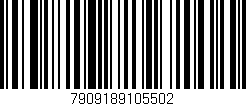 Código de barras (EAN, GTIN, SKU, ISBN): '7909189105502'