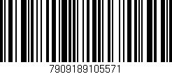 Código de barras (EAN, GTIN, SKU, ISBN): '7909189105571'
