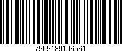 Código de barras (EAN, GTIN, SKU, ISBN): '7909189106561'