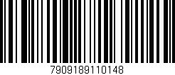 Código de barras (EAN, GTIN, SKU, ISBN): '7909189110148'