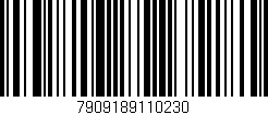 Código de barras (EAN, GTIN, SKU, ISBN): '7909189110230'