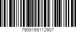 Código de barras (EAN, GTIN, SKU, ISBN): '7909189112807'